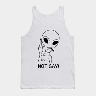 not gay Tank Top